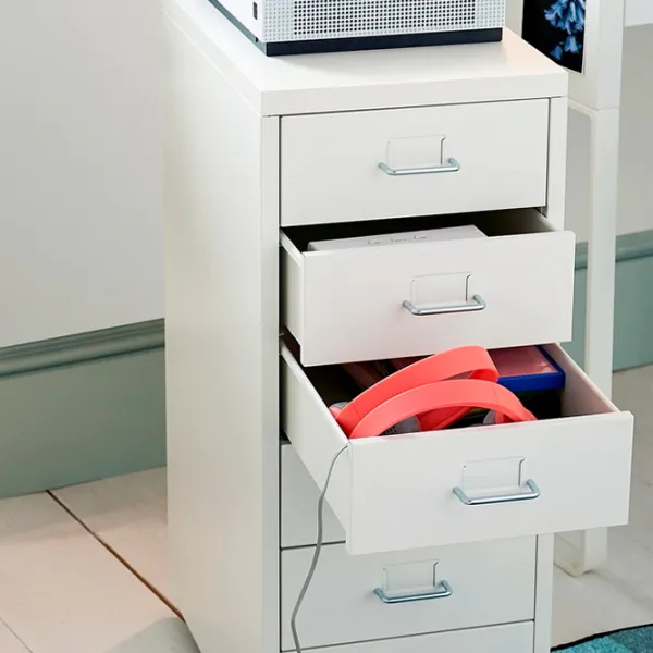 Комод Ikea Helmer 69 x 28 x 44см / МДФ / Белый photo 5