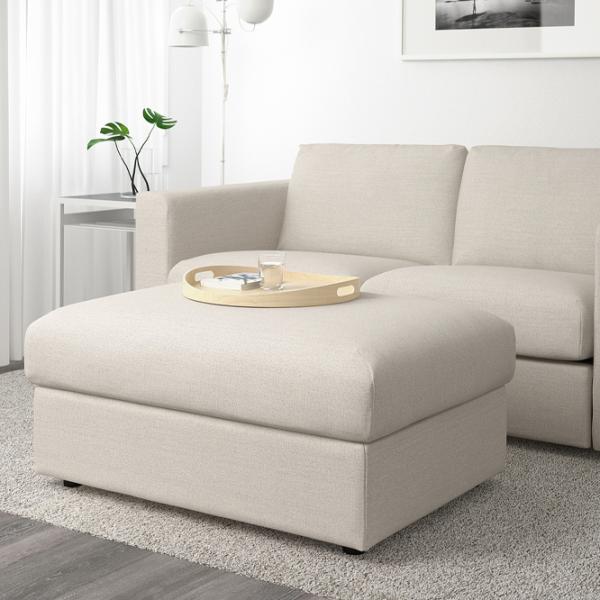 Fotoliu moale Ikea Vimle Beige / Piele  photo 2