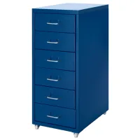 Comodă Ikea Helmer 69 x 28 x 44 / MDF / Blue