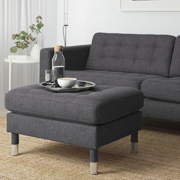 Fotoliu moale Ikea Landskrona Dark Gray / Stofă  photo 2 Fotoliu moale Ikea Landskrona Dark Gray / Stofă  photo 2