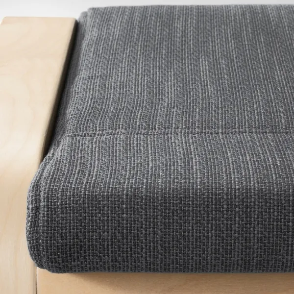 Fotoliu moale Ikea Poang Anthracite / Stofă  photo 3