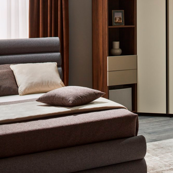 Кровать Ambianta KOSMO 140 x 200 см / ЛДСП / Серый photo 3 Кровать Ambianta KOSMO 140 x 200 см / ЛДСП / Серый photo 3