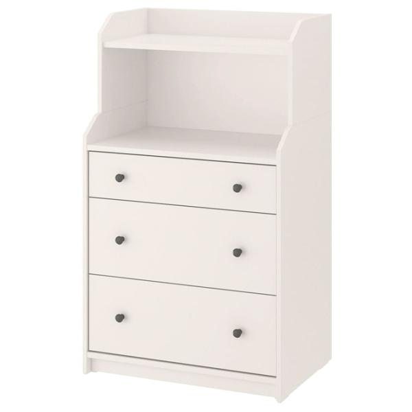 Комод Ikea Hauga 116 x 70 x 46см / МДФ / Белый photo 1 Комод Ikea Hauga 116 x 70 x 46см / МДФ / Белый photo 1