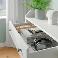 Комод Ikea Hauga 116 x 70 x 46см / МДФ / Белый photo 3