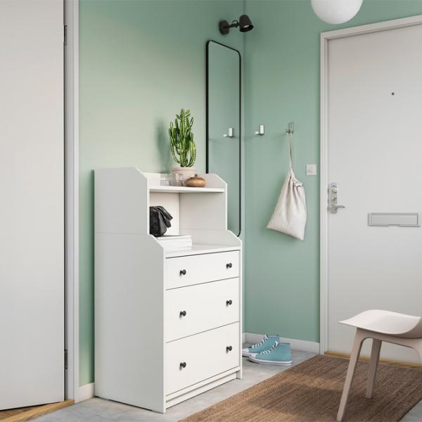 Комод Ikea Hauga 116 x 70 x 46см / МДФ / Белый photo 9 Комод Ikea Hauga 116 x 70 x 46см / МДФ / Белый photo 9