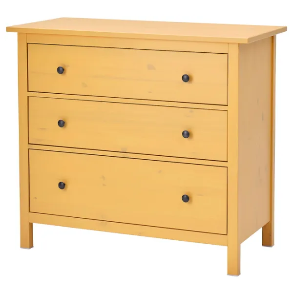 Comodă Ikea Hemnes 96 x 108 x 50 / MDF / Yellow photo 1