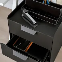 Comodă Ikea Trotten 56 x 40 x 47 / Oțel / Antracit photo 2