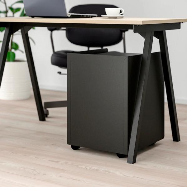 Комод Ikea Trotten 56 x 40 x 47см / Сталь / Антрацит photo 3