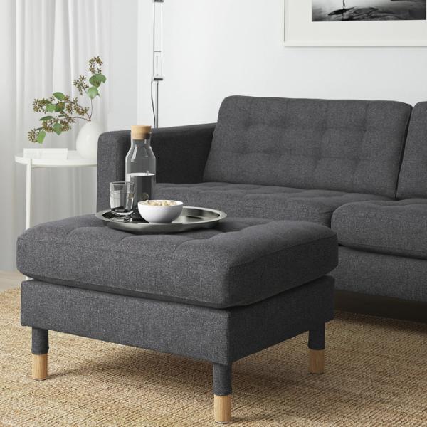 Fotoliu moale Ikea Landskrona Dark Gray / Stofă  photo 2 Fotoliu moale Ikea Landskrona Dark Gray / Stofă  photo 2