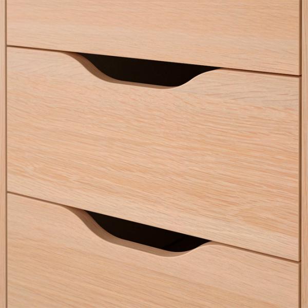 Comodă Ikea Alex 76 x 36 x 58 / MDF / Stejar alb photo 3 Comodă Ikea Alex 76 x 36 x 58 / MDF / Stejar alb photo 3