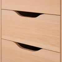 Комод Ikea Alex 76 x 36 x 58см / МДФ / Дуб белый photo 3
