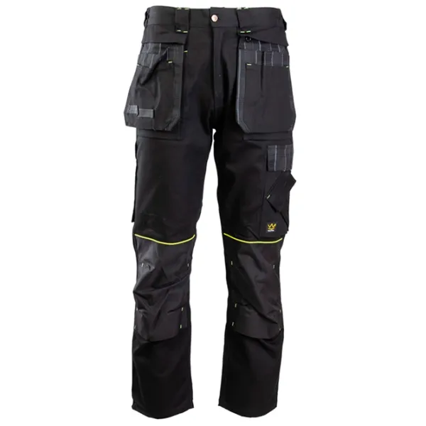 Pantaloni de lucru pentru bărbați Seven kings Diamant 46 / Black photo 1