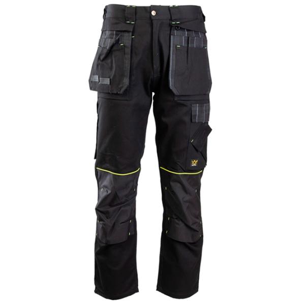 Pantaloni de lucru pentru bărbați Seven kings Diamant 46 / Black photo 1