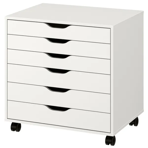 Комод Ikea Alex 66 x 67 x 48см / МДФ / Белый photo 1