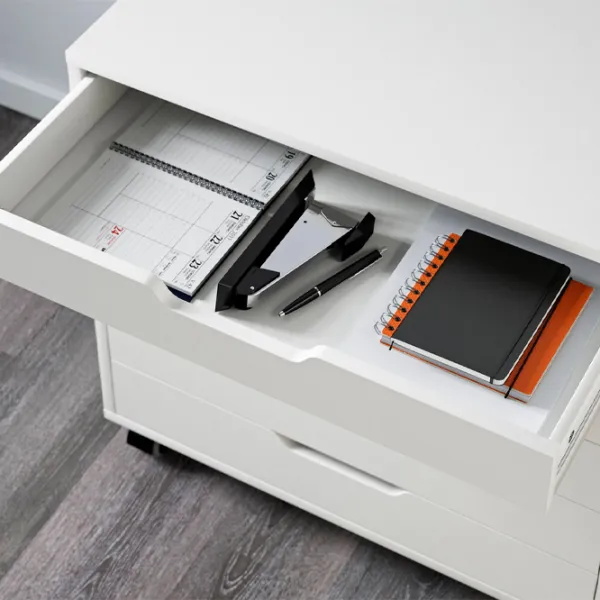 Комод Ikea Alex 66 x 67 x 48см / МДФ / Белый photo 4