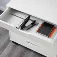Comodă Ikea Alex 66 x 67 x 48 / MDF / Alb photo 4