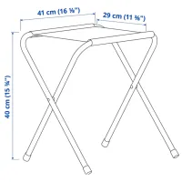 Набор садовой мебели Ikea Strandon 2 Металл / Металл / Металл / Зеленый photo 4