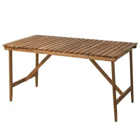 Набор мебели для террасы Ikea Askholmen Дерево / Дерево / Дерево / Коричневый photo 4