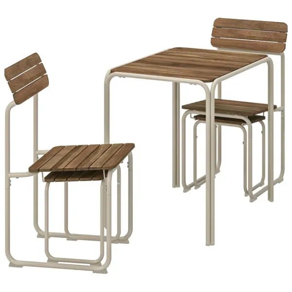 Set mobilă grădină Ikea Furuon 2  Metal / Lemn / Lemn / Brown photo 1 Set mobilă grădină Ikea Furuon 2  Metal / Lemn / Lemn / Brown photo 1