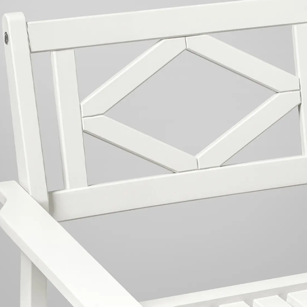 Set mobilă grădină Ikea Bondholmen 4  Lemn / Lemn / Lemn / Cream photo 2