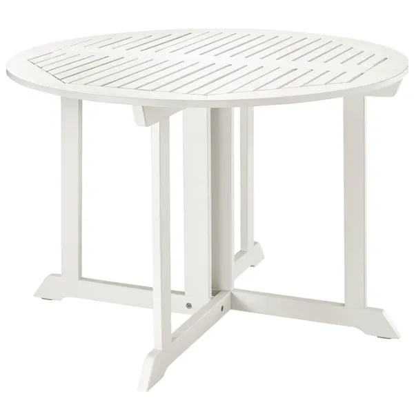 Set mobilă grădină Ikea Bondholmen 4  Lemn / Lemn / Lemn / Cream photo 3