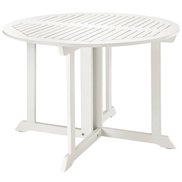 Set mobilă grădină Ikea Bondholmen 4  Lemn / Lemn / Lemn / Cream photo 3