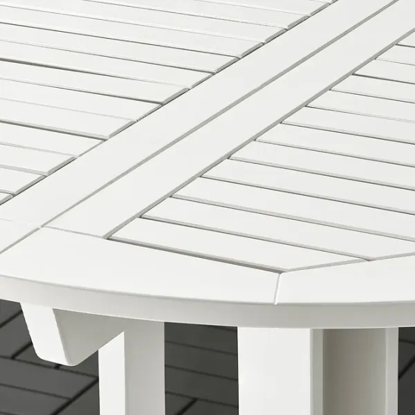 Set mobilă grădină Ikea Bondholmen 4  Lemn / Lemn / Lemn / Cream photo 6