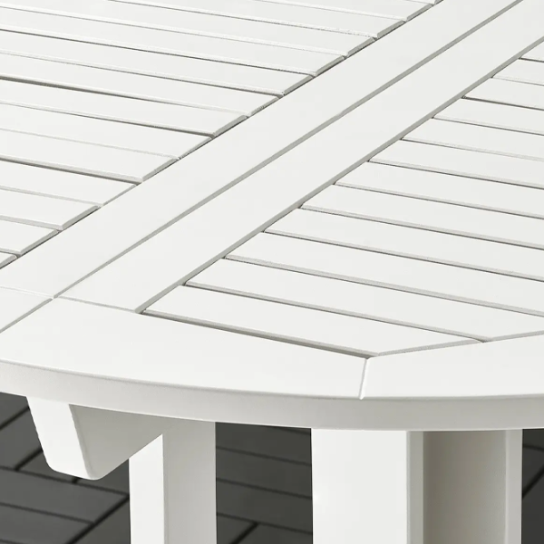 Set mobilă grădină Ikea Bondholmen 4  Lemn / Lemn / Lemn / Cream photo 6