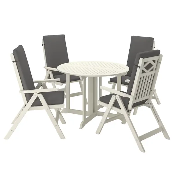 Set mobilă grădină Ikea Bondholmen/Froson/Duvholmen  Lemn / Lemn / Lemn / Cream photo 1 Set mobilă grădină Ikea Bondholmen/Froson/Duvholmen  Lemn / Lemn / Lemn / Cream photo 1