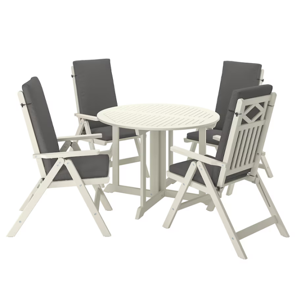 Set mobilă grădină Ikea Bondholmen/Froson/Duvholmen  Lemn / Lemn / Lemn / Cream photo 1 Set mobilă grădină Ikea Bondholmen/Froson/Duvholmen  Lemn / Lemn / Lemn / Cream photo 1
