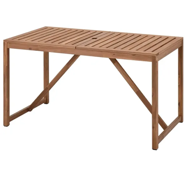 Set mobilă terasă Ikea Nammaro/Vasman 4  Lemn / Lemn / Metal / Brown photo 7