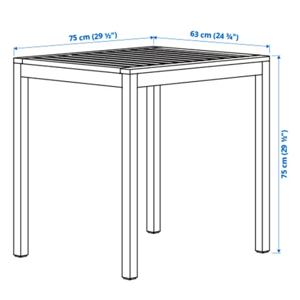 Набор садовой мебели Ikea Nammaro/Ensholm 2  Дерево / Дерево / Пластик / Коричневый photo 2 Набор садовой мебели Ikea Nammaro/Ensholm 2  Дерево / Дерево / Пластик / Коричневый photo 2