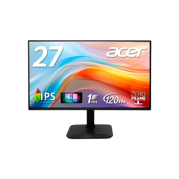 Монитор Acer KA272G0bi 27" Full HD 120 Гц / 1 мс / Черный photo 1