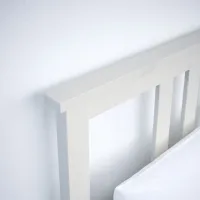 Pat Ikea Hemnes 2 90 x 200 cm / Masiv / White photo 3