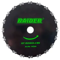 Disc pentru motocoasă Raider 110344  / 20 / 