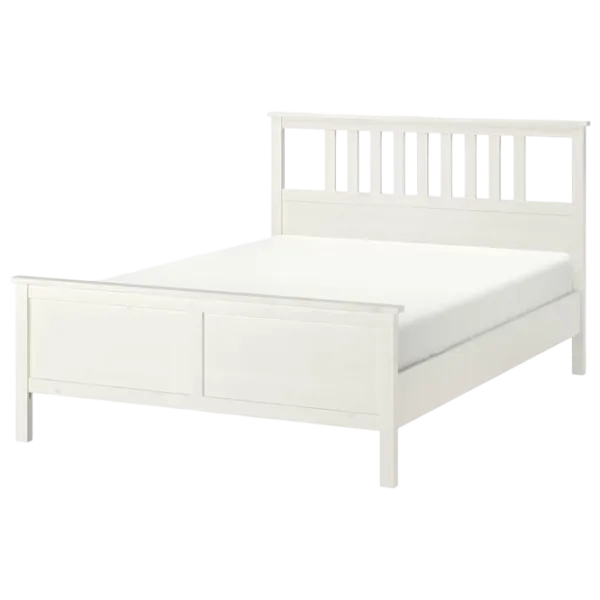 Кровать Ikea Hemnes Luroy 140 x 200 см / Массив / Белый photo 1