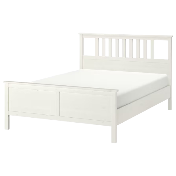 Кровать Ikea Hemnes Luroy 140 x 200 см / Массив / Белый photo 1