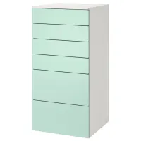 Комод Ikea Smastad/Platsa 123 x 60 x 57см / МДФ / Светло-зеленый