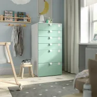 Comodă Ikea Smastad/Platsa 123 x 60 x 57 / MDF / Light Green photo 2