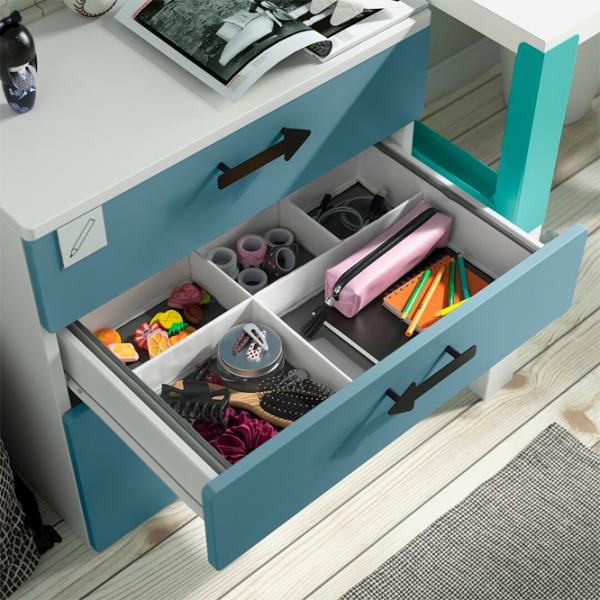 Комод Ikea Smastad/Platsa 63 x 60 x 42см / МДФ / Голубой photo 3