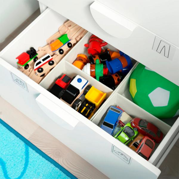 Комод Ikea Smastad/Platsa 123 x 60 x 42см / МДФ / Белый photo 7