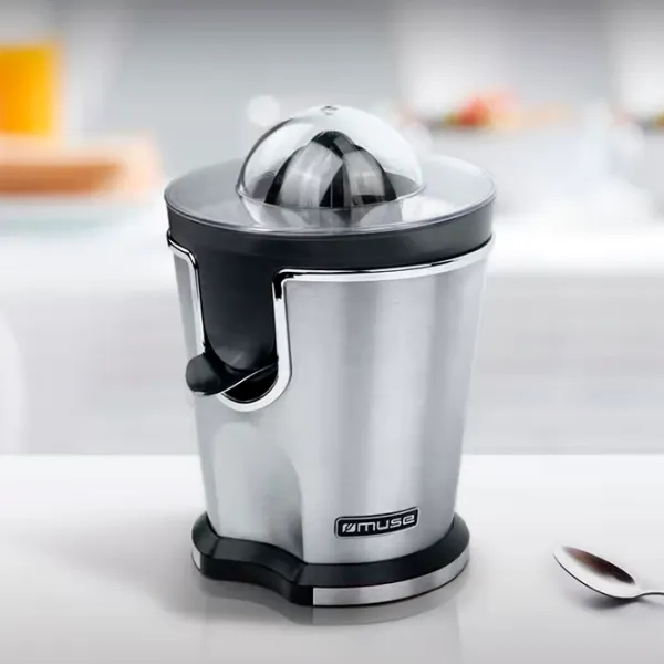 Storcator de fructe Muse MS-10 CP Pentru citrice / 160 W / Black Silver photo 5