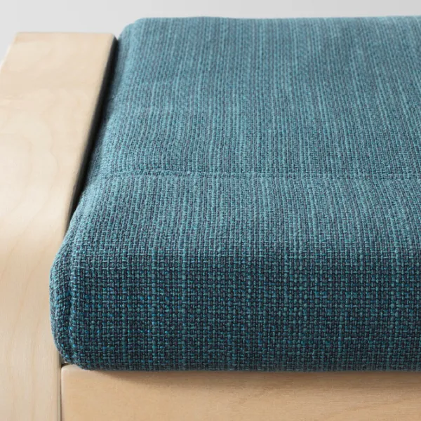 Fotoliu moale Ikea Poang Dark Blue / Stofă  photo 3