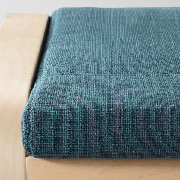 Fotoliu moale Ikea Poang Dark Blue / Stofă  photo 3