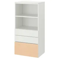 Комод Ikea Smastad/Platsa 123 x 60 x 42см / МДФ / Белый-Береза