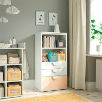 Комод Ikea Smastad/Platsa 123 x 60 x 42см / МДФ / Белый-Береза photo 2