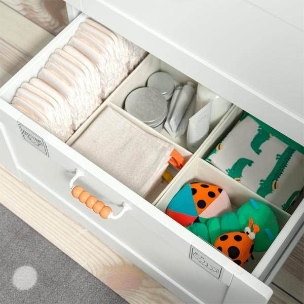 Comodă Ikea Smastad/Platsa 123 x 60 x 42 / MDF / Light Green photo 5