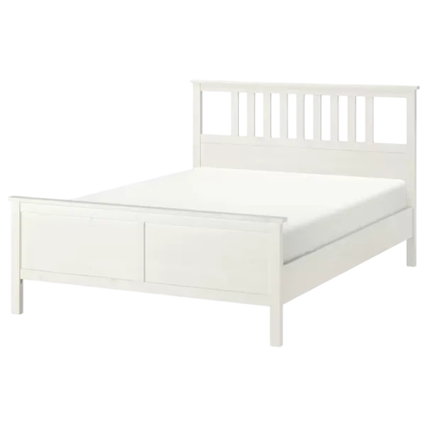 Кровать Ikea Hemnes Lonset 140 x 200 см / Массив / Белый photo 1