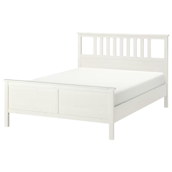Кровать Ikea Hemnes Lonset 140 x 200 см / Массив / Белый photo 1