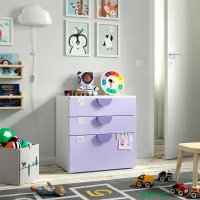 Comodă Ikea Smastad/Platsa 63 x 60 x 42 / MDF / Purple photo 2